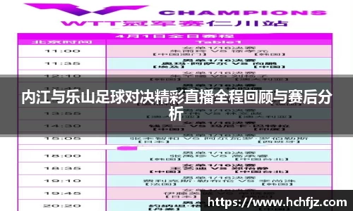 内江与乐山足球对决精彩直播全程回顾与赛后分析